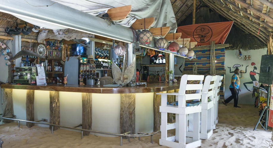 Beach Bar - Bemugi's, Santa Maria, Mozambique.